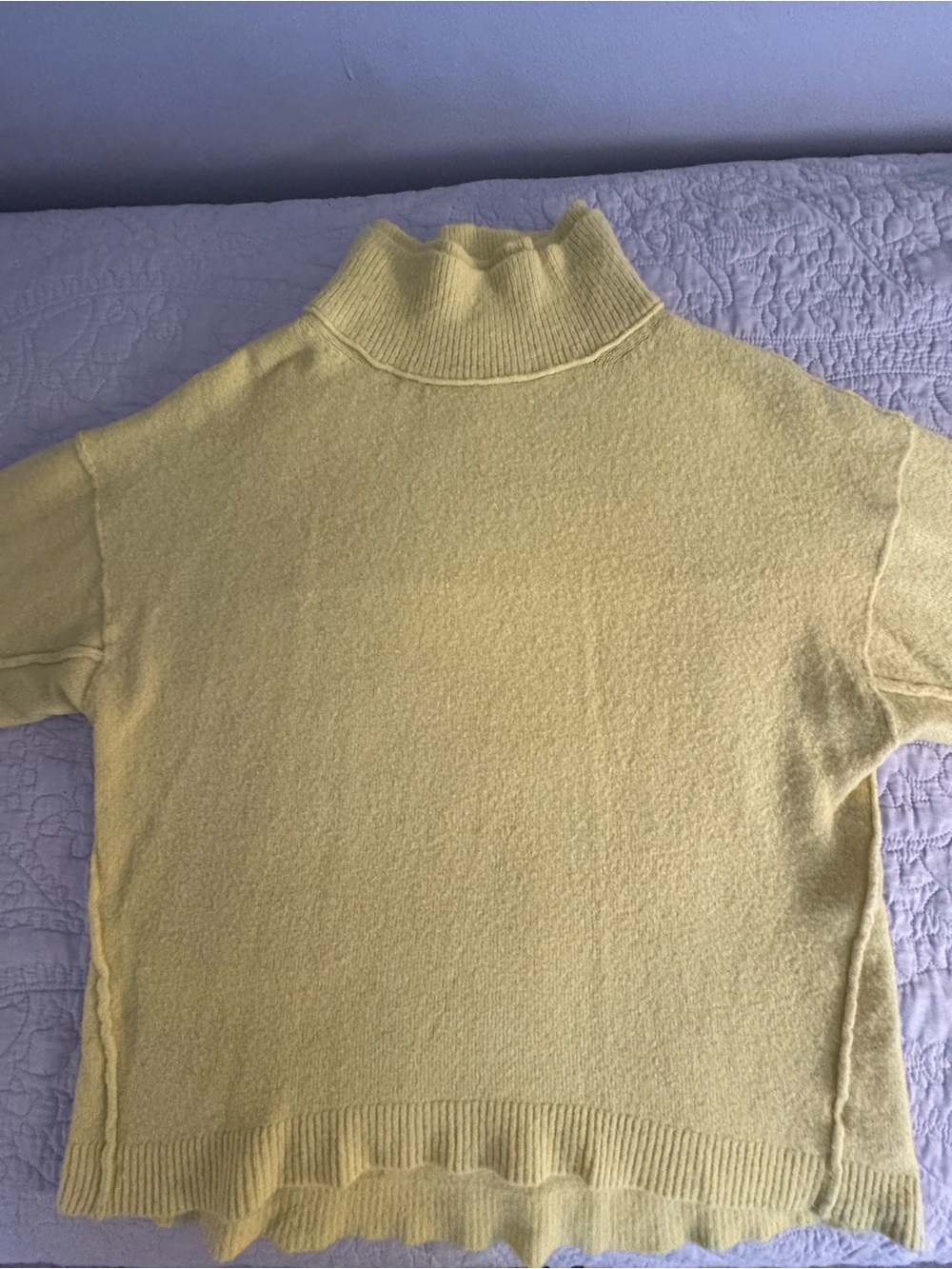 Free People Afterglow Mock Neck Sweater